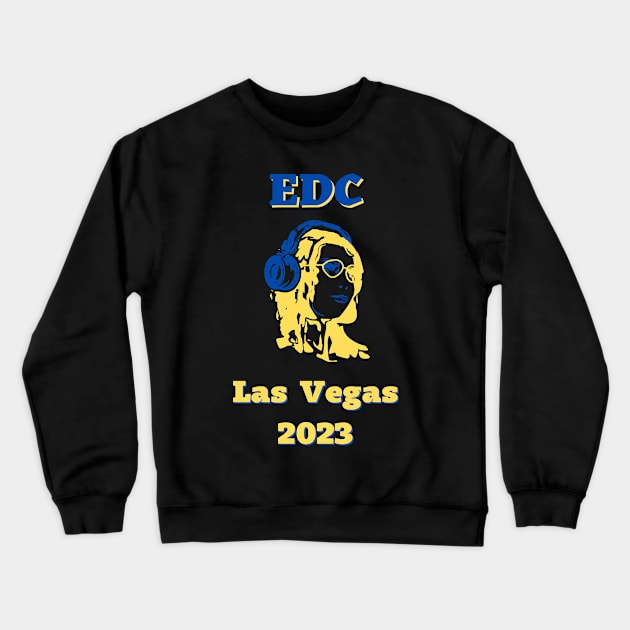 EDC Las Vegas 2023 Crewneck Sweatshirt by Anatoliy Smirnov